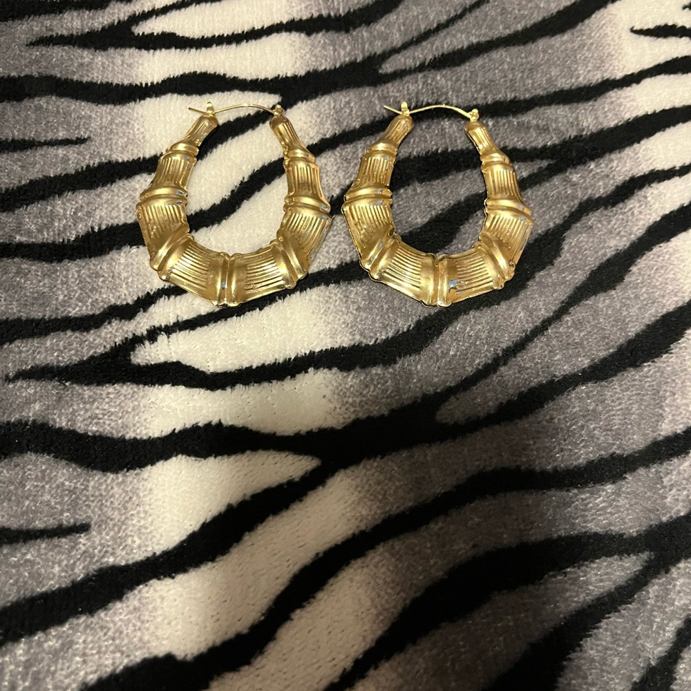 Gold Hoop Earrings
